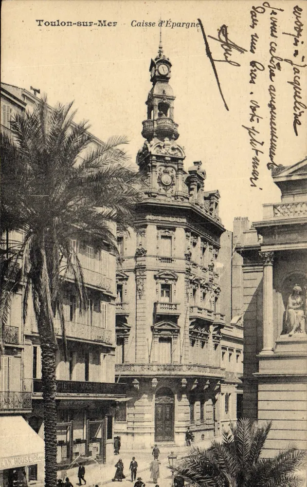 Toulon-sur-Mer — Sparkasse — Verlag G. Léon House & Cie, Nummer 13 - Vorderseite