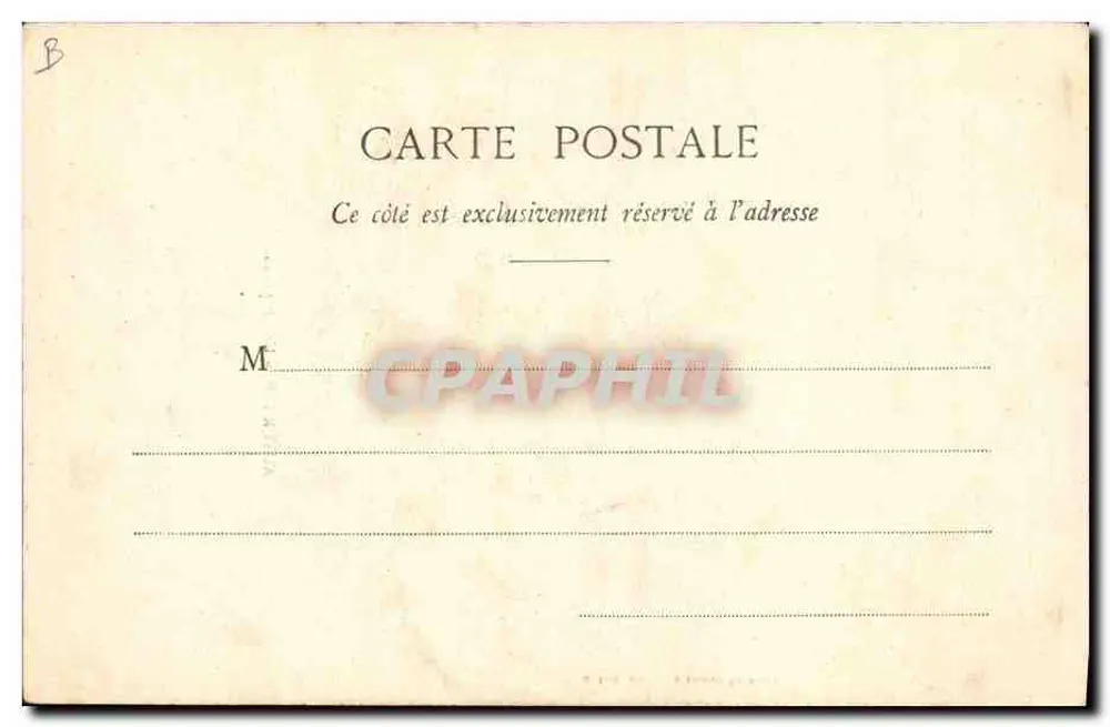 Auvergne - Uma Camponesa — P. Juliot, editor Clermont-Ferraud - Verso