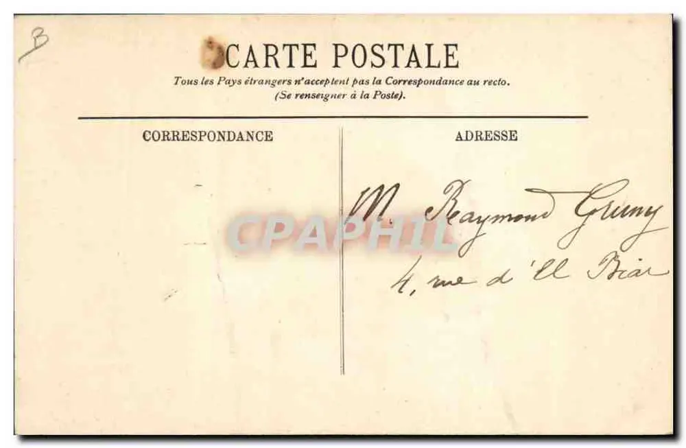 Pensão - A Colheita das Nozes — LL. — 6 Tipos da Auvergne - Verso