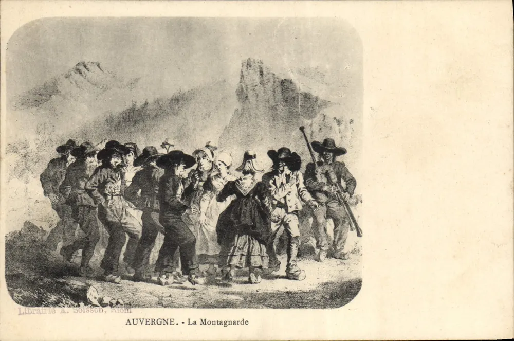Auvergne - La Montagnarde — Librairie A. Soisson, Riom - Frente