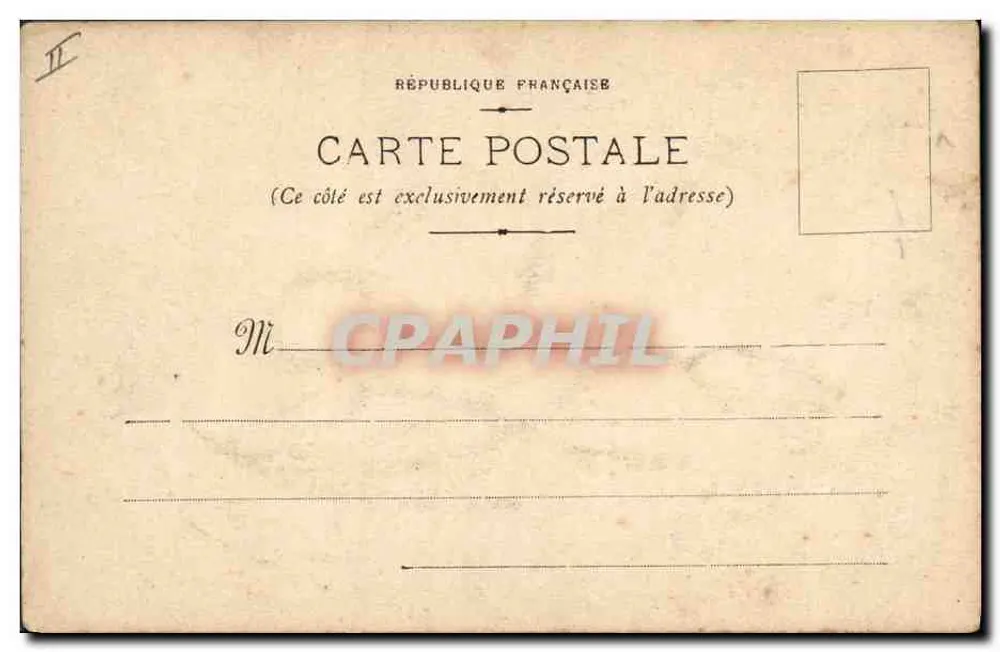 Lavanda — Bonne Pêle — Carta postal francesa - Verso