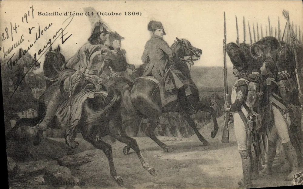 Schlacht von Enna (14. Oktober 1806) — Verleger: Dubois & Lainéguilhan - Vorderseite