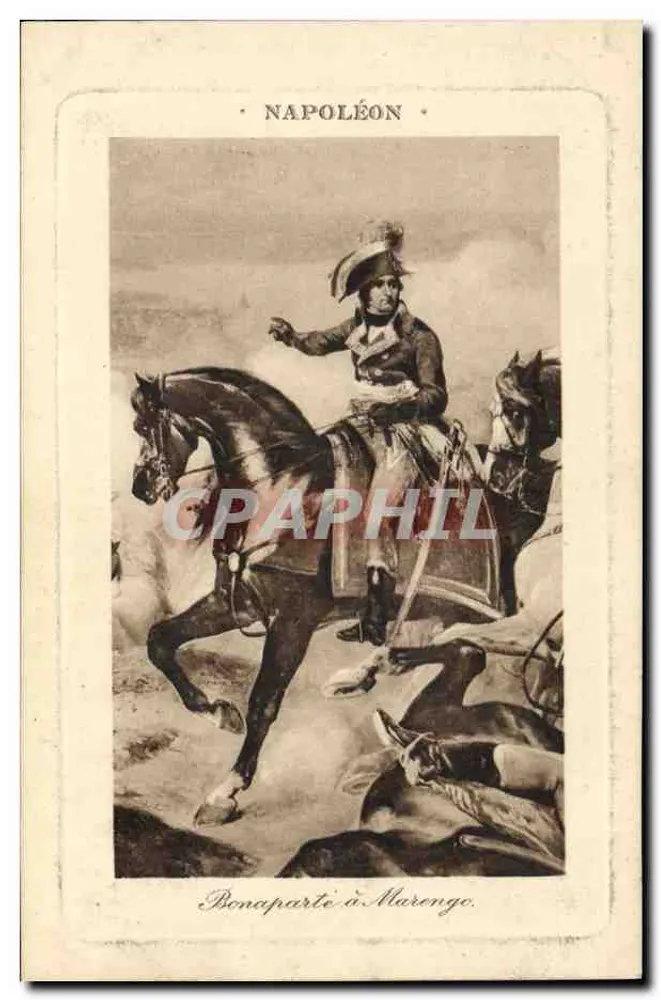 Napoleon bei Marengo — Bonaparte bei Marengo — Universal Postal Union - Vorderseite