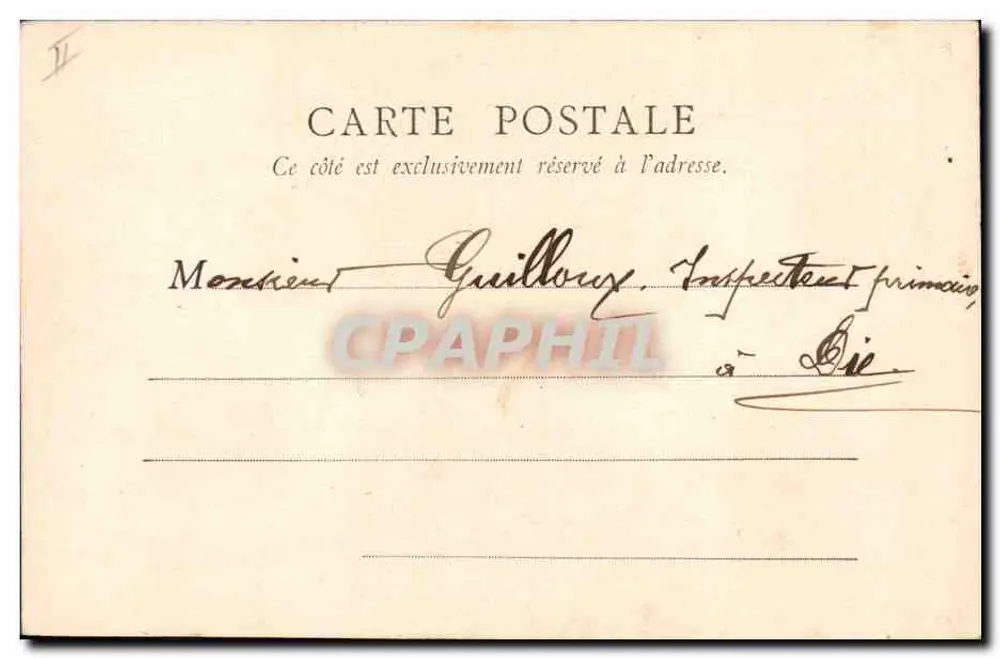 Katzenfamilie — Museum Luxembourg — E. Lambert — B.F., Paris - Rückseite