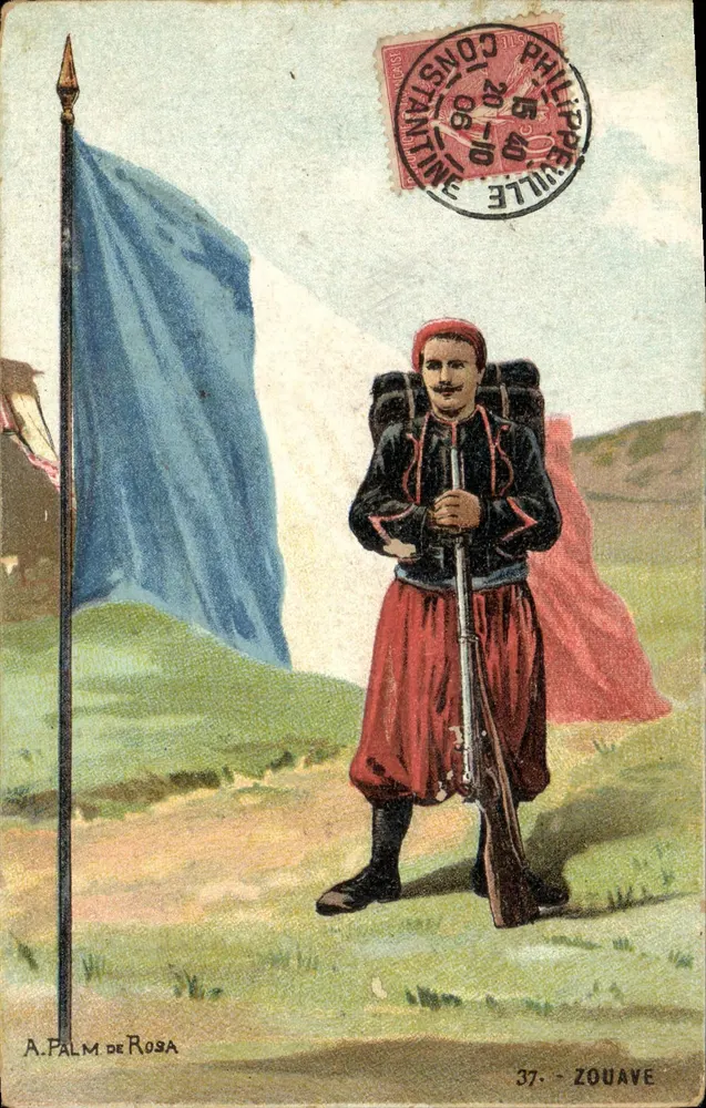Zouave — 37 - ZOUAVE — A. Palm de Rosa - Frente