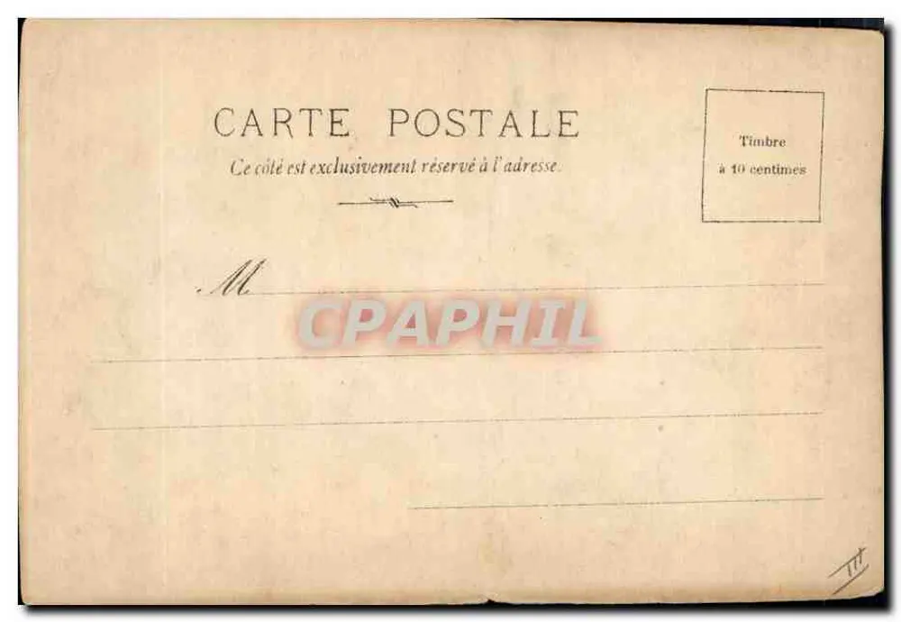 Frau in Röckchen mit Fransen — S.I.P. Paris, 10. Serie n° 14 — Verlag WYNS - Rückseite