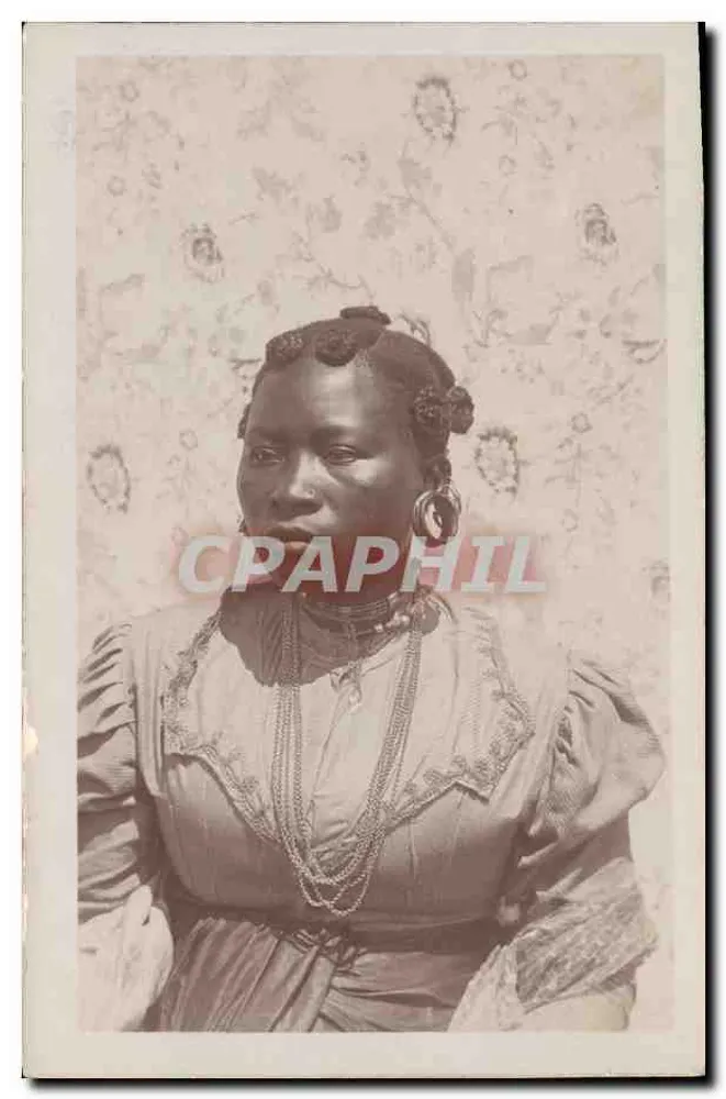 Afrikanerin — Portrait — Société Lumière, Lyon - Vorderseite