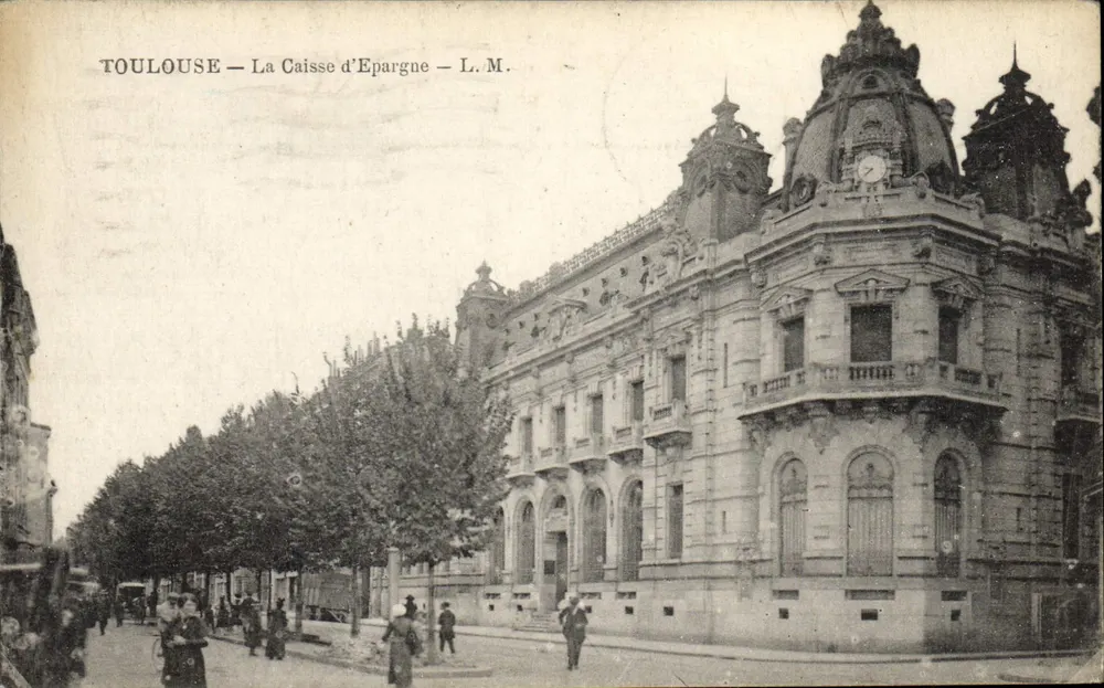 Toulouse — A Caixa de Poupança — L.M. - Frente