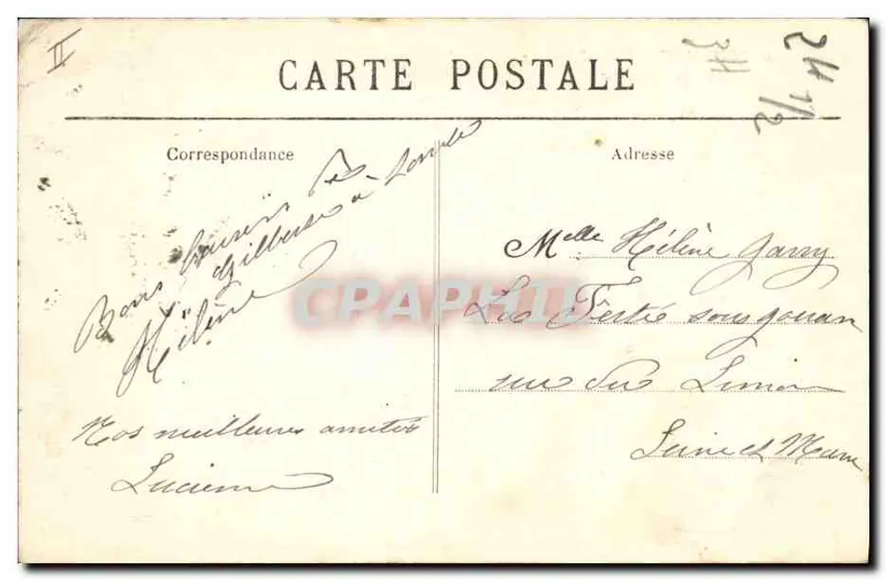 Toulouse — Sparkasse, Rue du Languedoc — Édition Bayard - Rückseite
