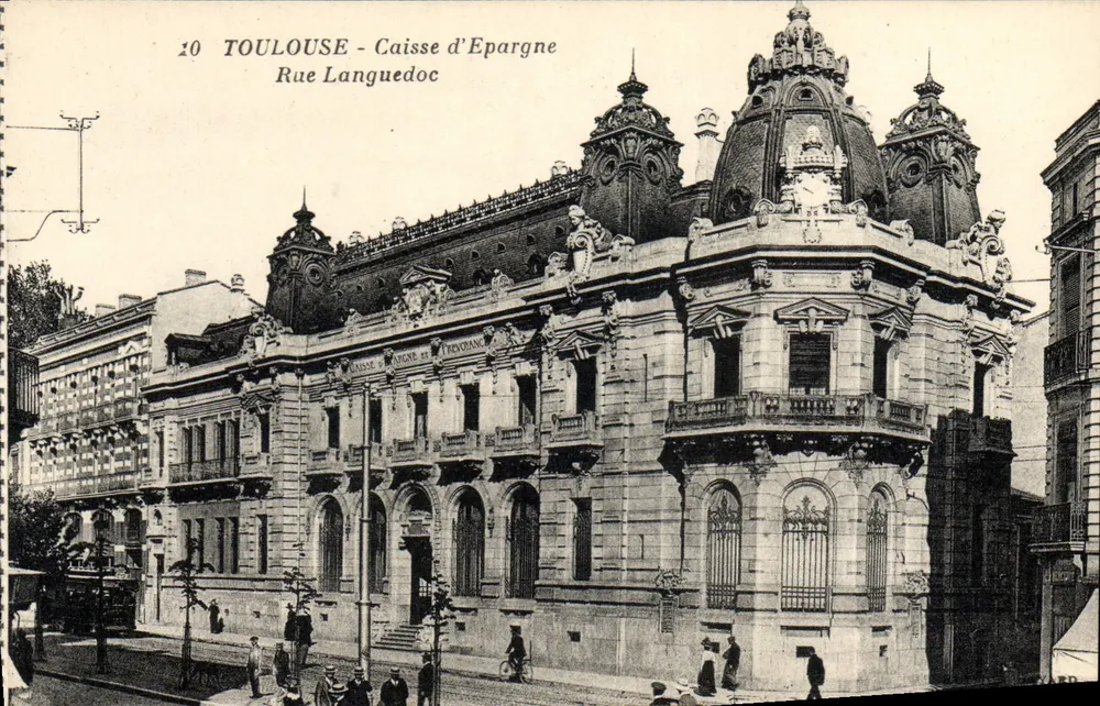 Toulouse - Sparkasse Rue Languedoc — Nr. 10 - Vorderseite
