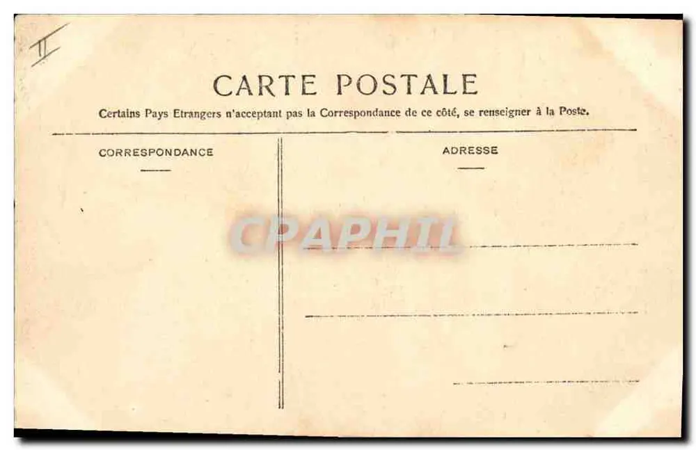 Vierzon — A Caixa de Economia — Lib. Pôlvert, Vierzon - Verso