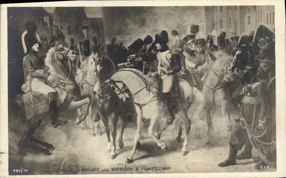 Museum von Versailles — Napoleon in Tilloy — 1807 — S.J.P. — Nr. 885/19 - Vorderseite