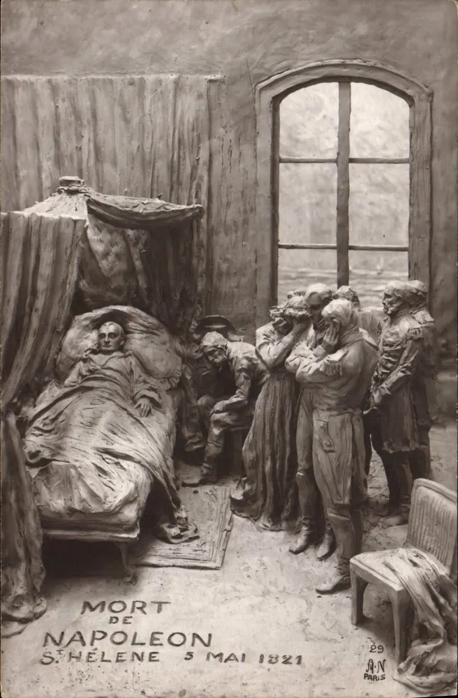 Der Tod Napoleons — Sainte-Hélène, 5. Mai 1821 — A.N. Paris, Nr. 29 - Vorderseite