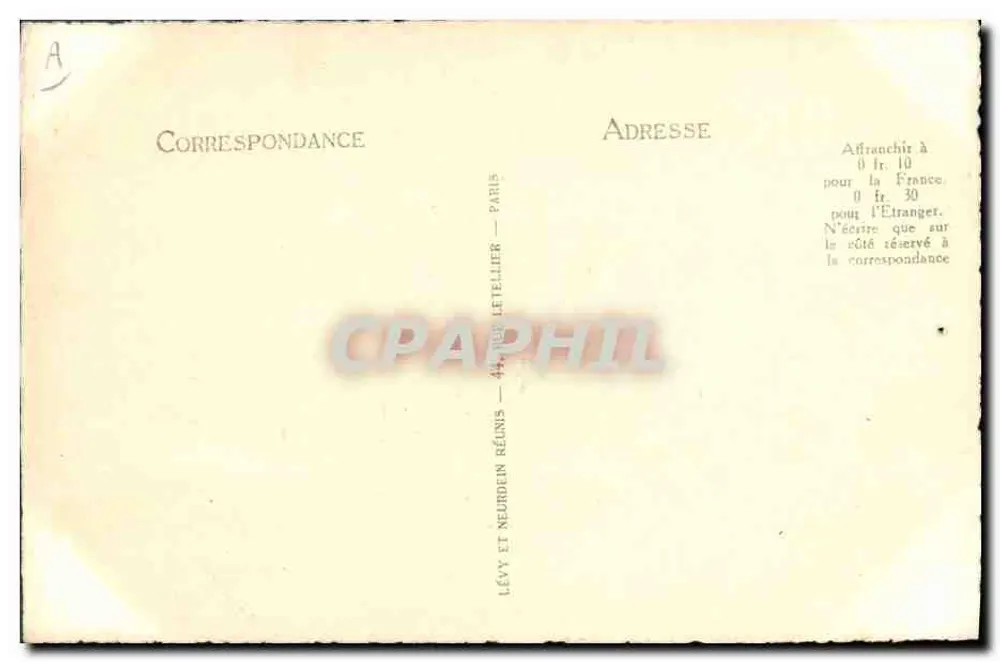Louis Bonaparte — Kupferstich — Lévy et Neudorff Réunis, Paris - Rückseite