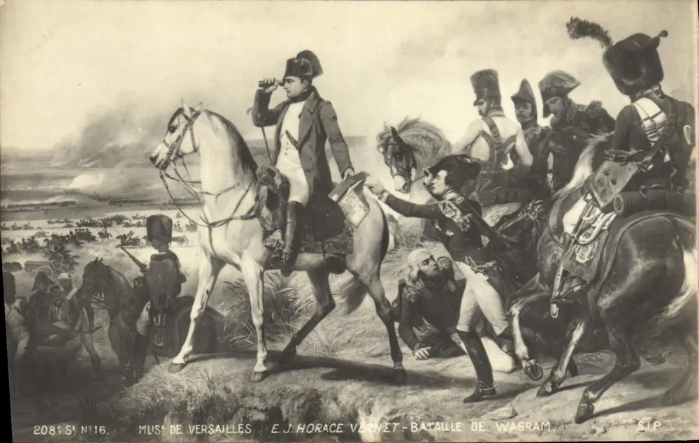 Schlacht bei Wagram — E.J. Horace Vernet — Musée de Versailles — N°16 - Vorderseite