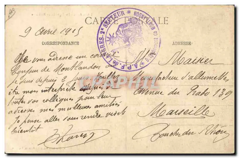 Langres - Der militärische Taubenschlag — Magasins Réunis, Langres - Rückseite