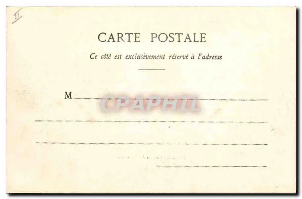 Royan - Conche du Pigeonnier — Ansicht der Strandpromenade und Hütten — Verlag A.B.&Cie, Royan - Rückseite