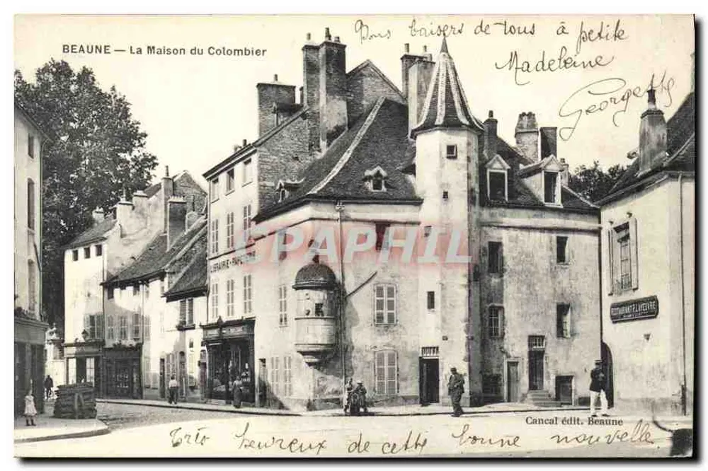 Beaune — La Maison du Colombier — éditeur Cancal - Vorderseite