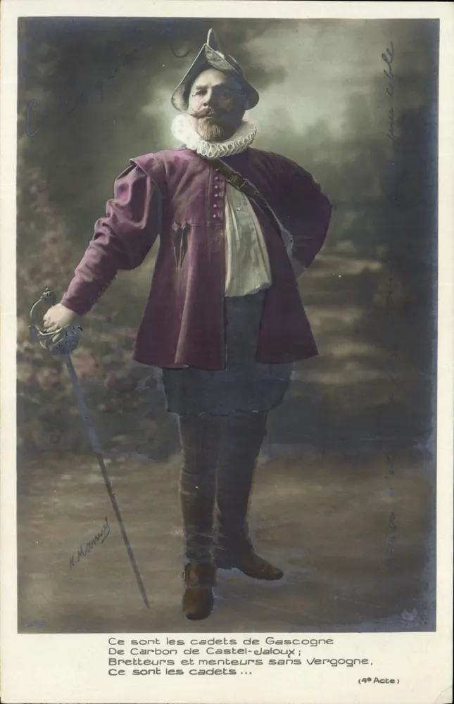 Cadets de Gascogne — Lutadores e mentirosos sem vergonha — X. Manand - Frente