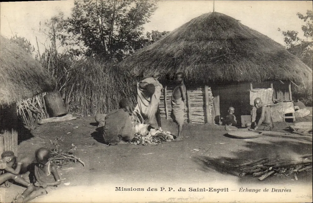 Missionen der P.P. des Heiligen Geistes — Austausch von Gütern — Phototypie J. Bientiné, Reims - Vorderseite