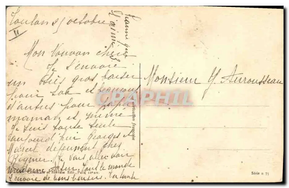 Kochmaus — Die Kochrechnungen — HAP, Serie Nr. 75 - Rückseite