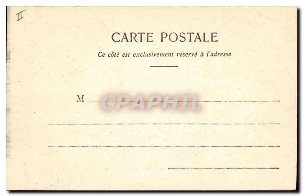 Valence - Hotel de la Caisse d'Épargne — Foto. A.B.&C. Paris - Rückseite