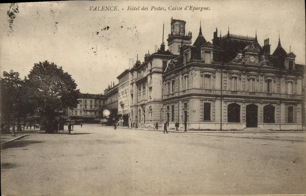 Valência - Hotel dos Correios, Caixa de Economia - Frente