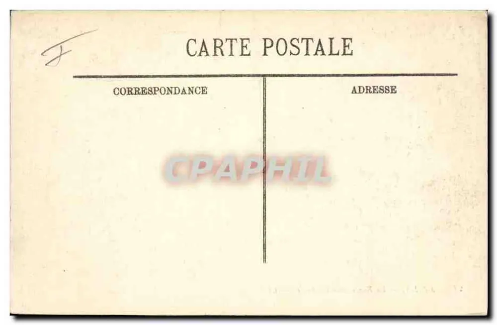 Vichy — La Rue Cunin-Gridaine — LL. n°218 - Rückseite