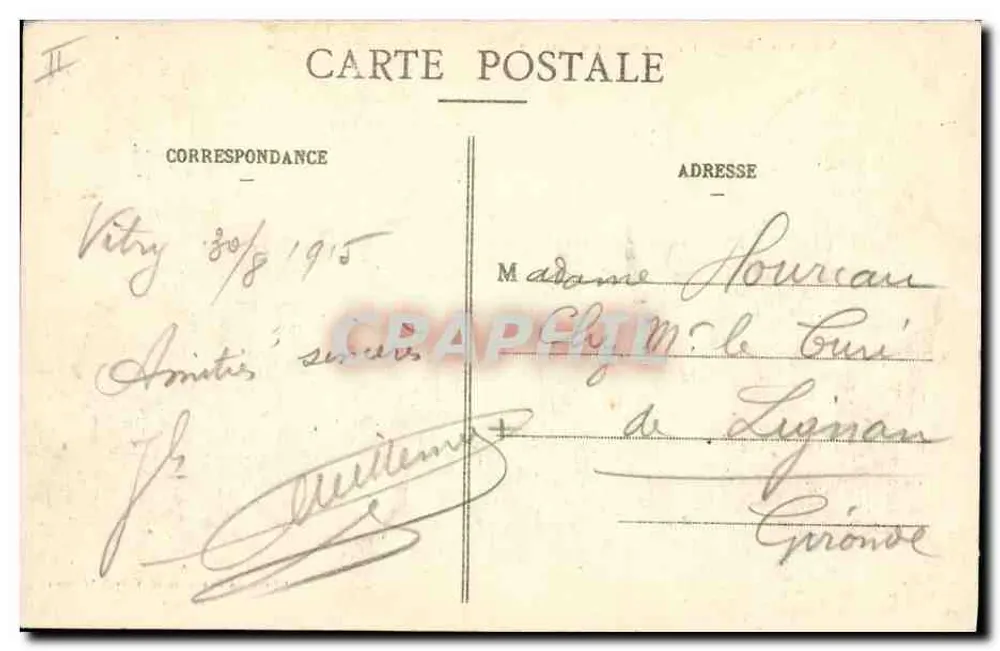 VITRY-le-FRANÇOIS - La Caisse d'Epargne — Edition du Grand Bazar - Rückseite