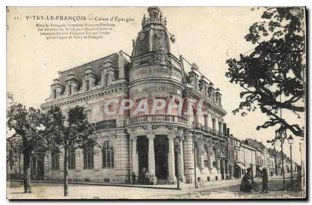 Vitry-le-François — Sparkasse — anonymer Verleger, Nr. 13 - Vorderseite