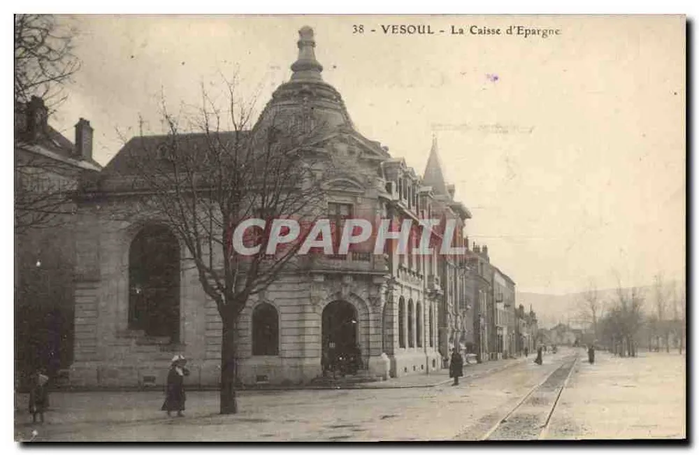 Vesoul - A Caisse d'Epargne — editor Vesoul, n° 38 - Frente