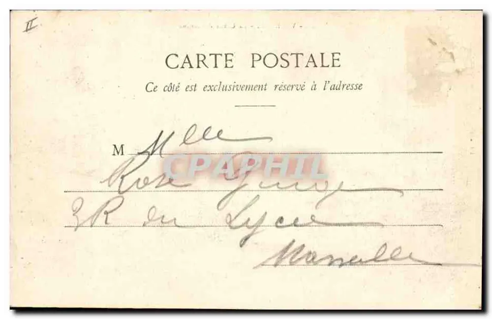 Valence - A Caixa de Economia — Lib. J. Grell, Valence, n°22 - Verso