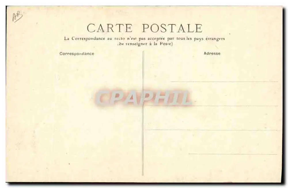 Auvergne — Eine Landmädchen und ihr Favorit — I.L. n°2613 - Rückseite