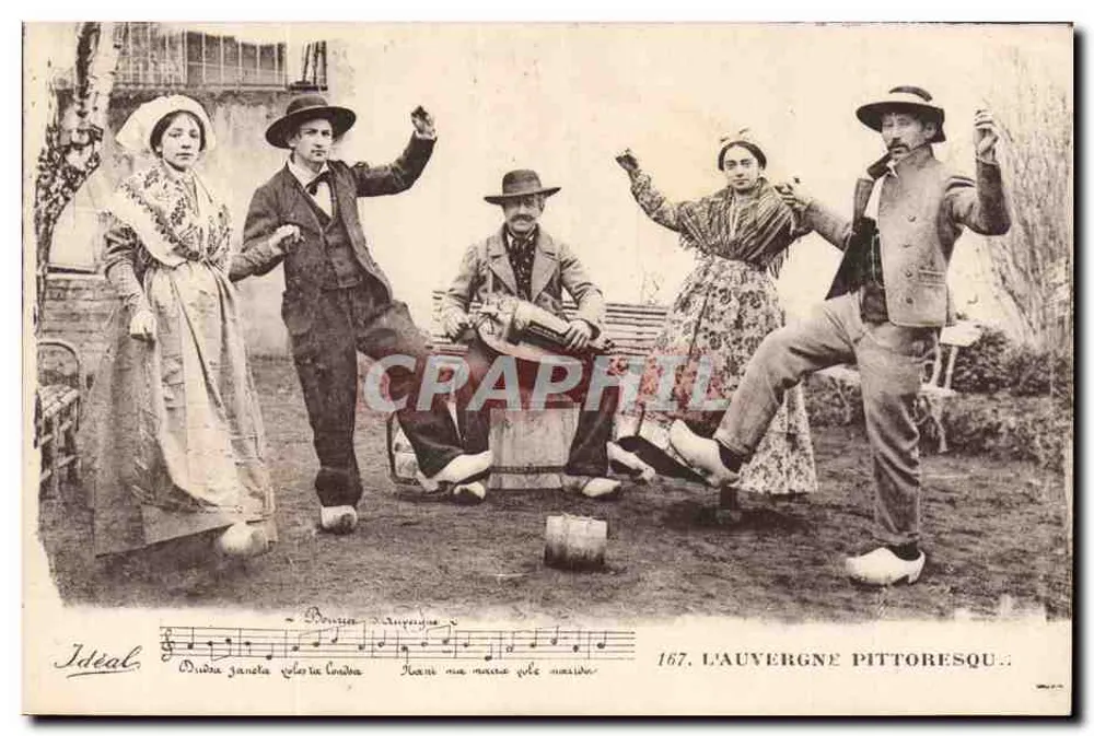 L'AUVERGNE PITTORESQUE — 167 — Editor Idéal - Frente