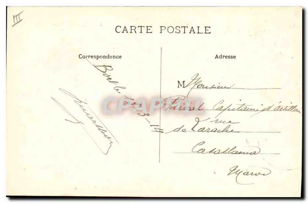 Bourrée d'Auvergne — Cruzeiro — MT L - Verso