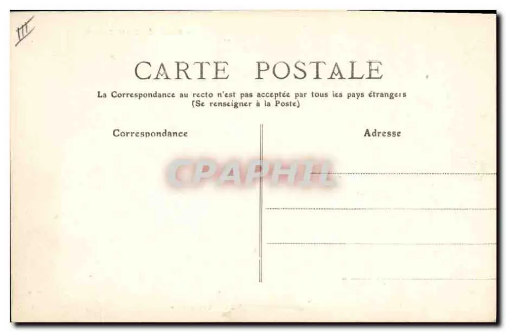 Bourrée d'Auvergne — Dança tradicional — M.T. I.L. n°303 - Cruzeiro - Verso
