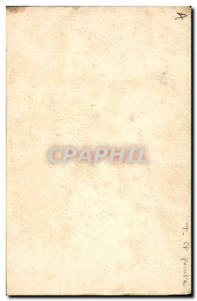 Pirata — desenho a lápis — Henri Girois, 1908 - Verso