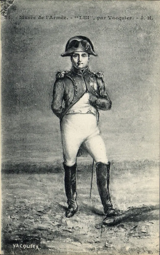 Napoléon Ier — 'LUI' — por Vacquier — J.H. — Musée de l'Armée - Frente