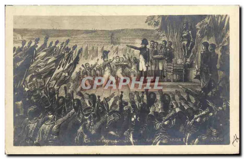 Campo de batalha de Rappot — 1804 — NRM 0366 - Frente