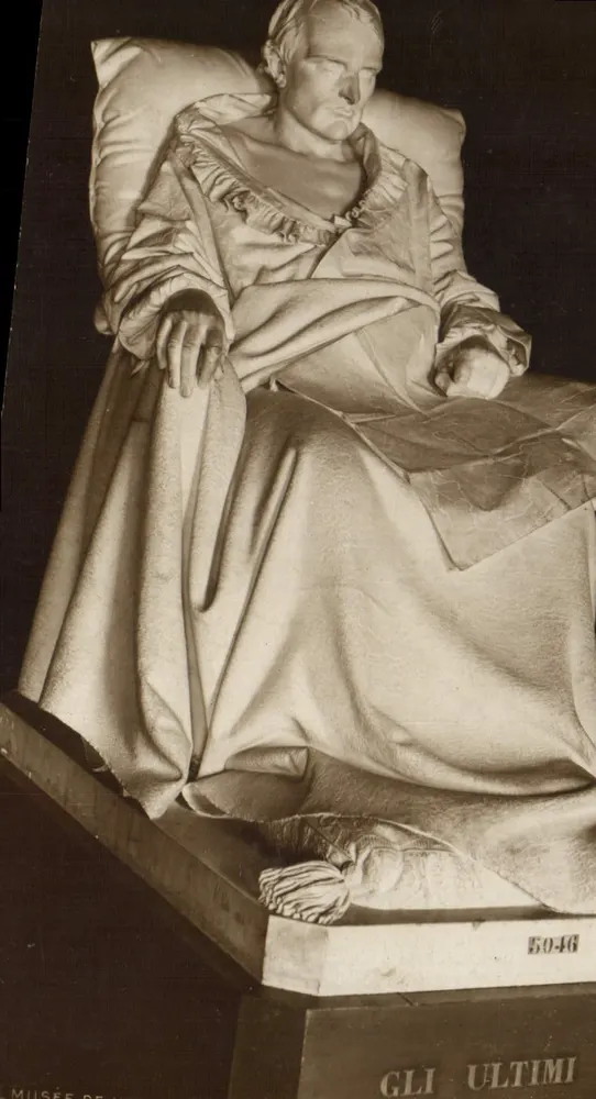 Statue von Giuseppe Garibaldi — Museum des Musée des Beaux-Arts von Lyon — n° 5046 - Vorderseite