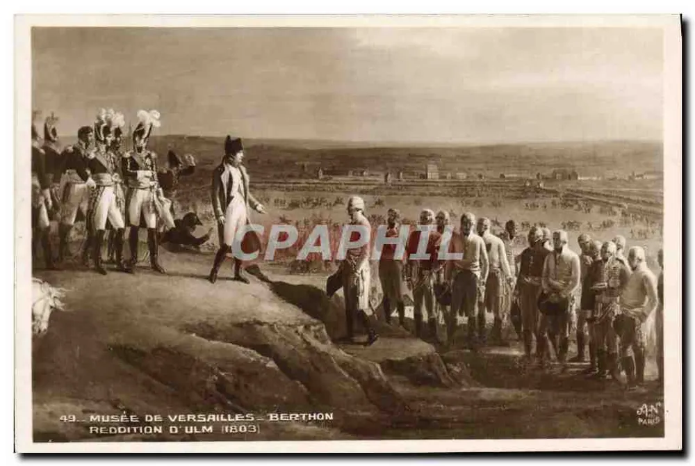 Onderwerping van Ulm — 1803 — Museum van Versailles — Berthon - Voorkant