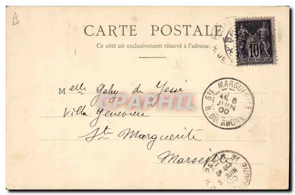 O Aiglon — Sra. Sarah Bernhardt no papel do Duque de Reichstadt — L'Hoste & Cie, Paris - Verso