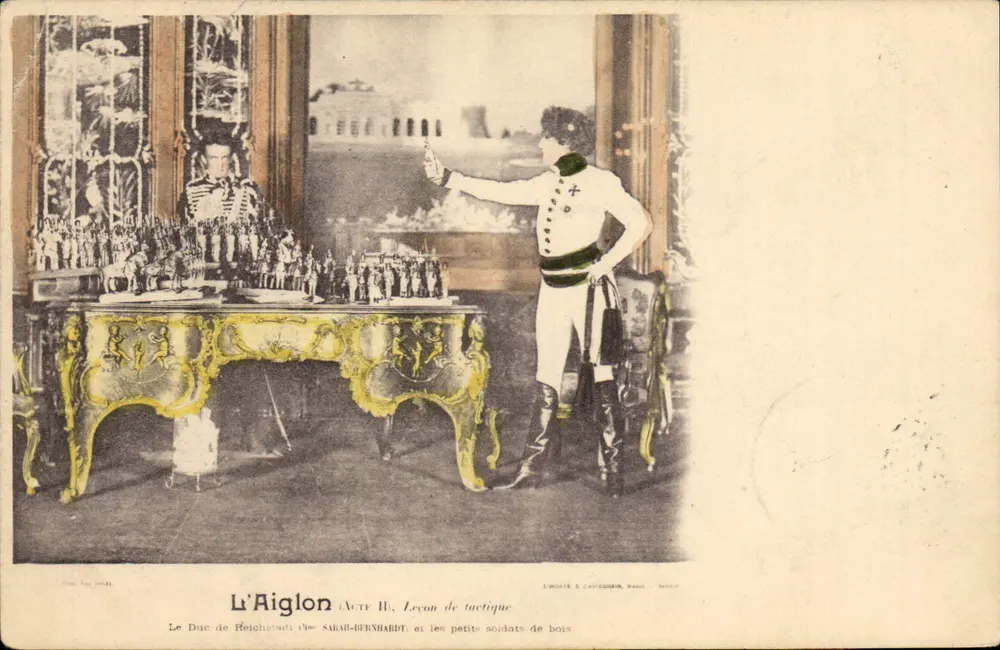 L'Aiglon — Até II, Lição de tática — L'HONTE & CIE, Paris - Frente