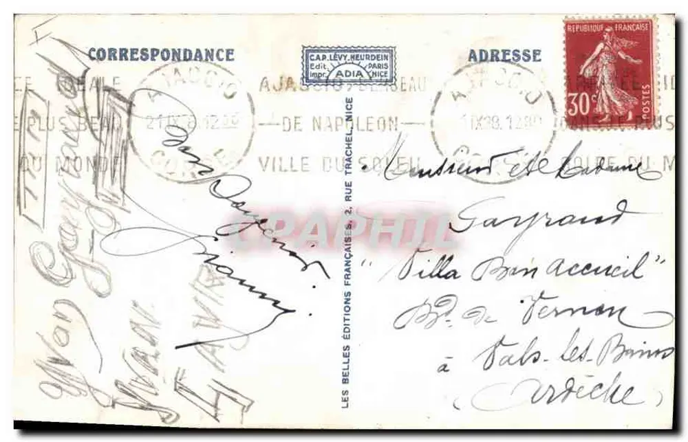 Napoleone I° — Museo Fesch — Adia - Verso