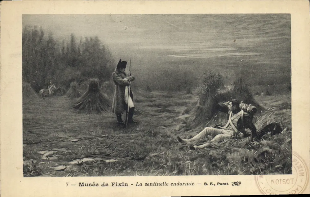 Die schlafende Wache — Museum von Fixin — B. F., Paris - Vorderseite