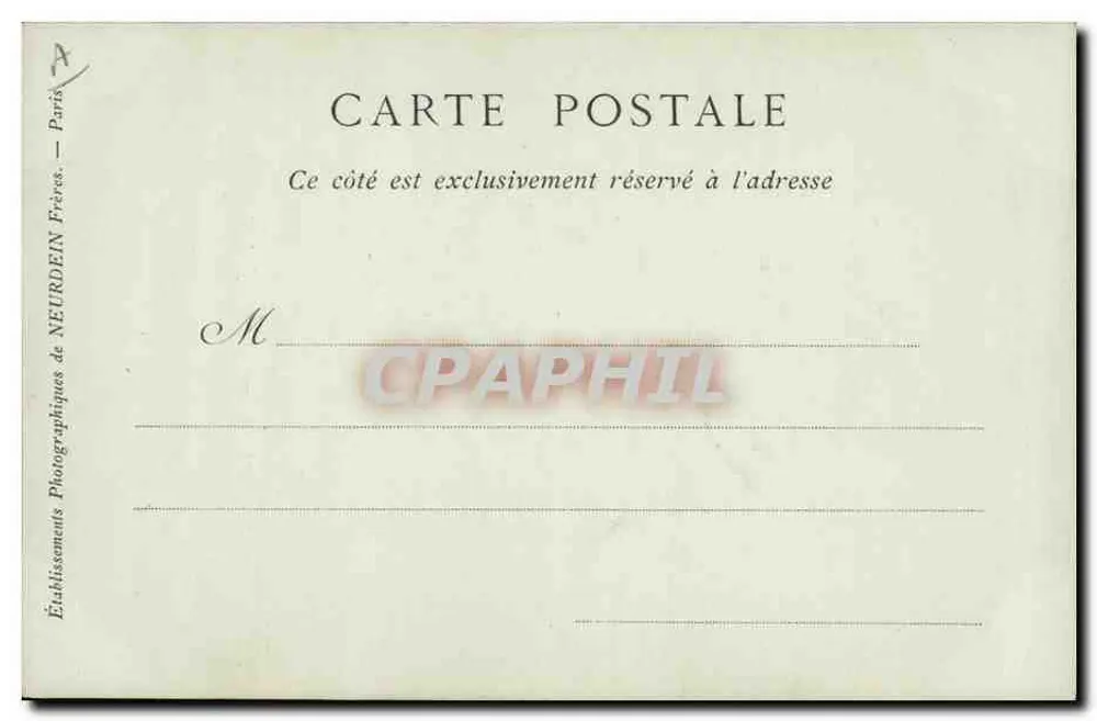Kardinal Antonelli (Giacomo) — italienischer Staatsmann, geboren in Sonnino 1806 — Sammlung ND Phoï, Nr. 392 - Rückseite