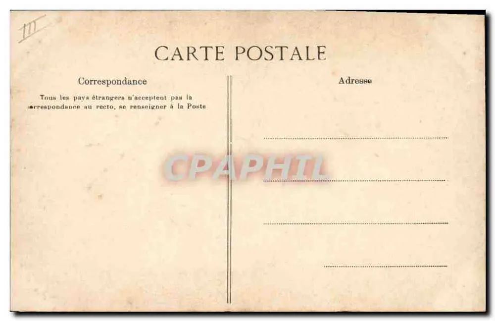 Algerien — Die großen Manöver — Collection Idéale P. S. n° 580 - Rückseite