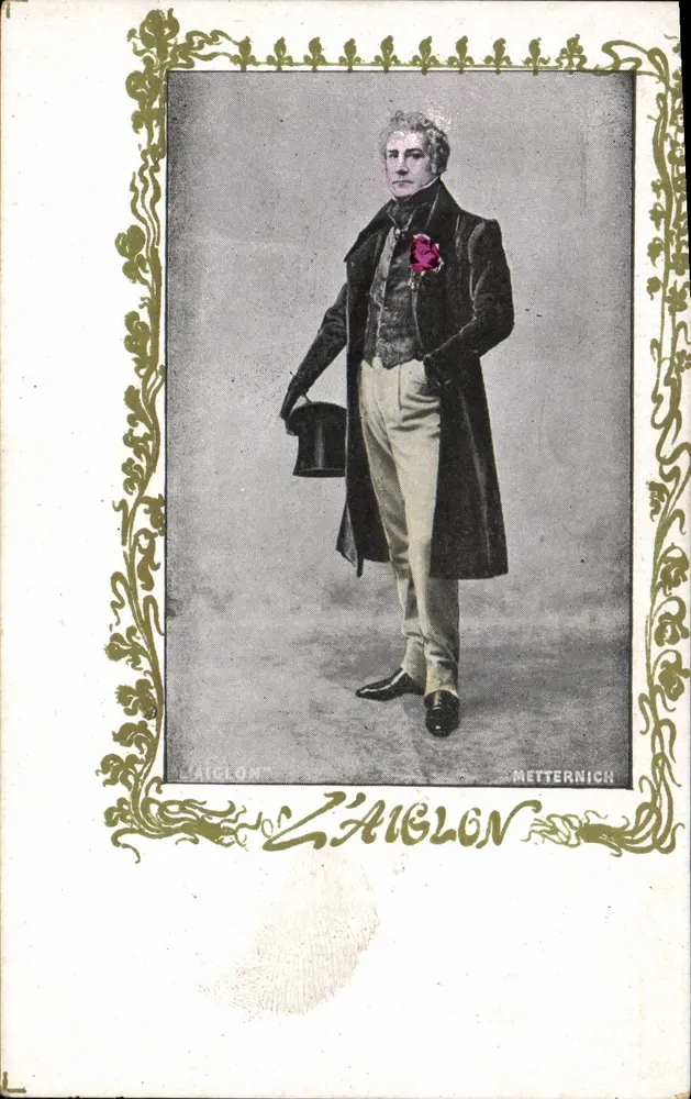 Metternich — Portrait in historischem Kleid — Z'Aiglon - Vorderseite