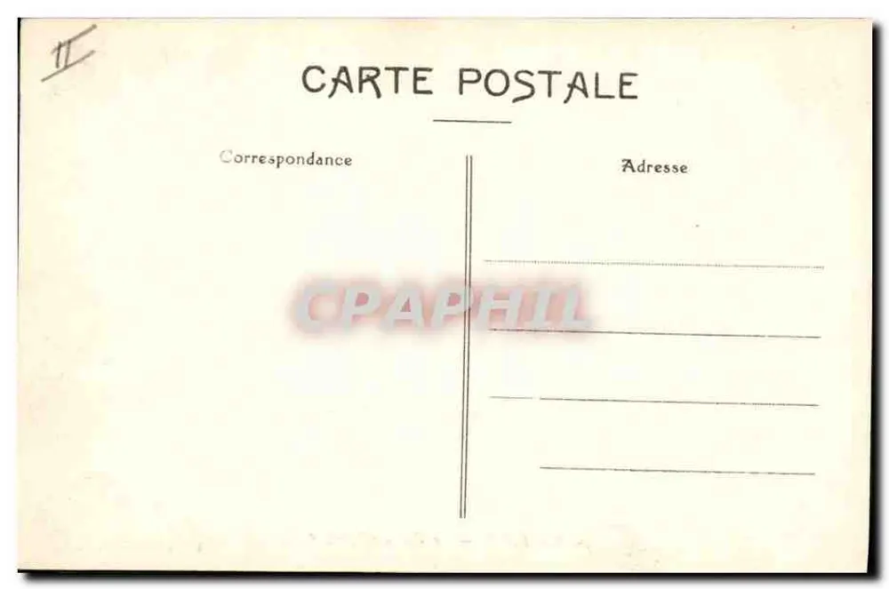 Valence — A Caixa de Poupança — Cliché E. S. - Verso