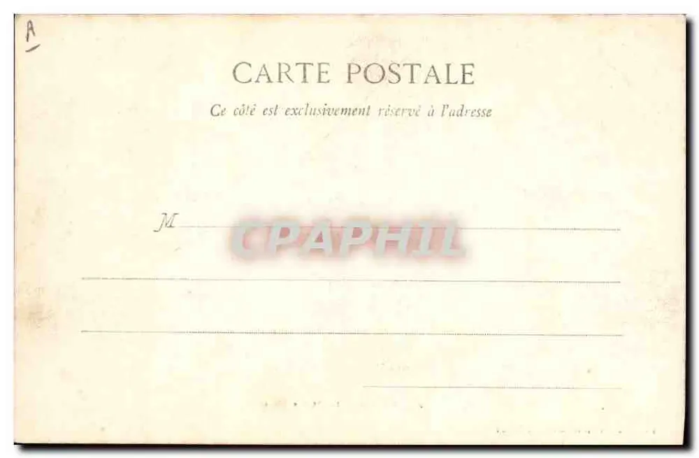 Auvergne - A Montagnarde — editora Lib. Bougé-Léat, rue de l'Écu, Clermont-Ferrand - Verso